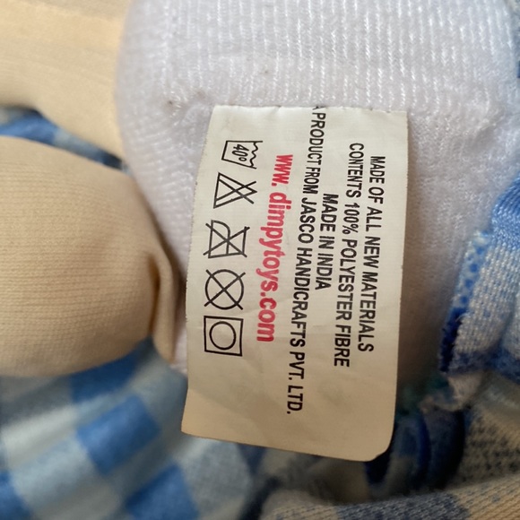 Dimpy stuff doll blue - Picture 7 of 8